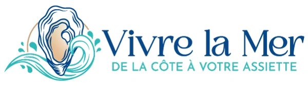 Logo Officiel Vivre la Mer - De la côte à votre assiette